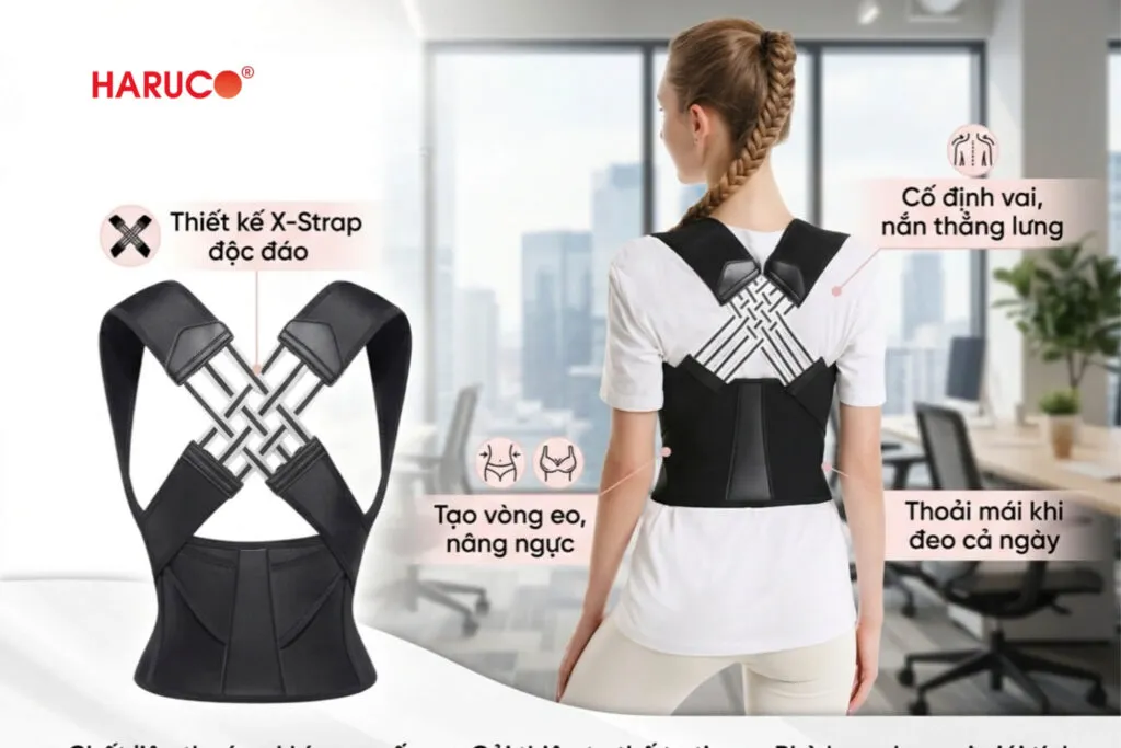 Đai Lưng Chống Gù Haruco HRC-06-2