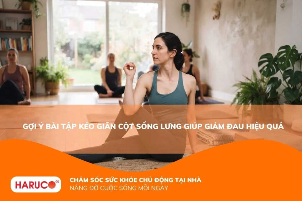 Gợi ý bài tập kéo giãn cột sống lưng giúp giảm đau hiệu quả