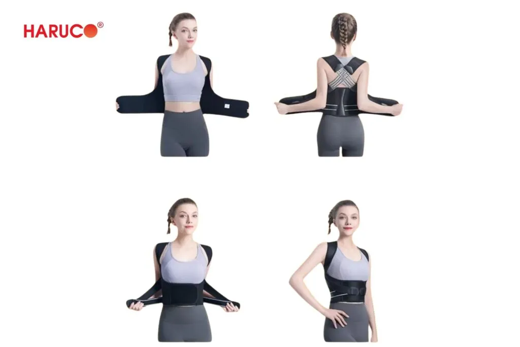 Cách dùng đai lưng chống gù