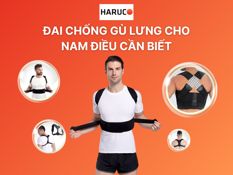 Đai chống gù lưng cho nam điều cần biết