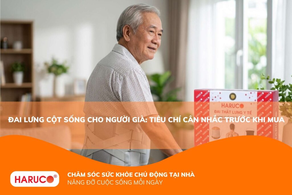 Đai lưng cột sống cho người già đáng đầu tư hiện nay