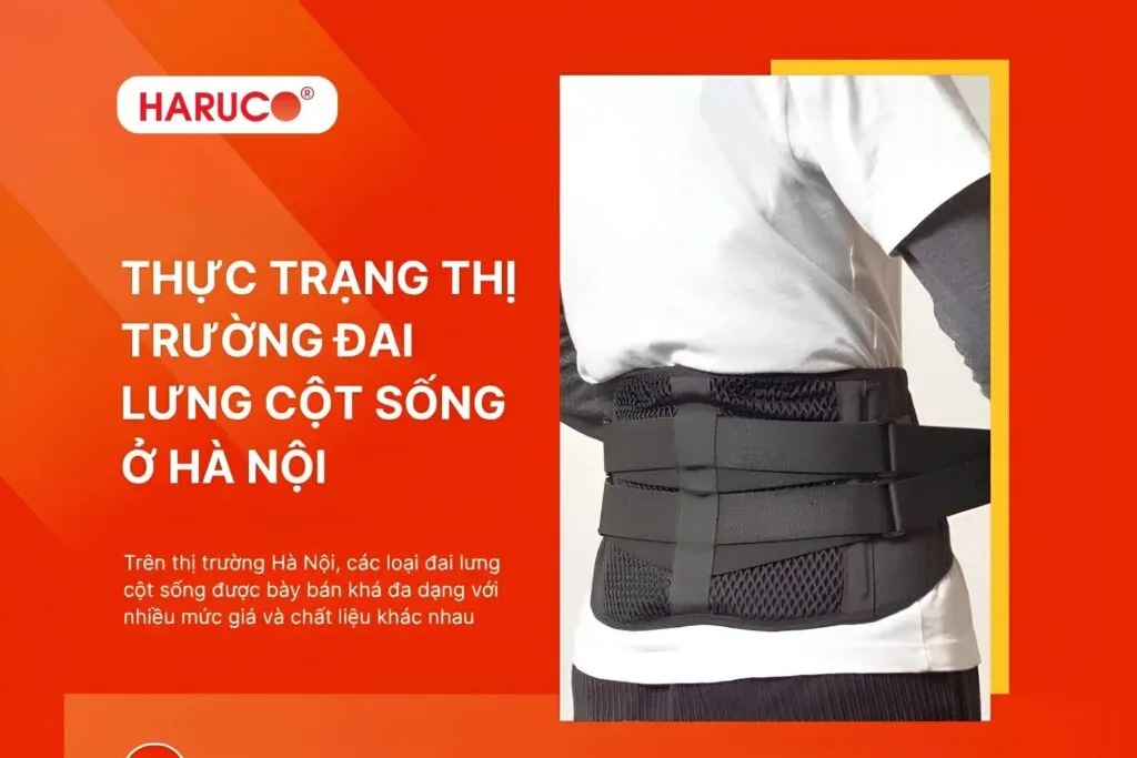 Mua đai lưng cột sống ở Hà Nội