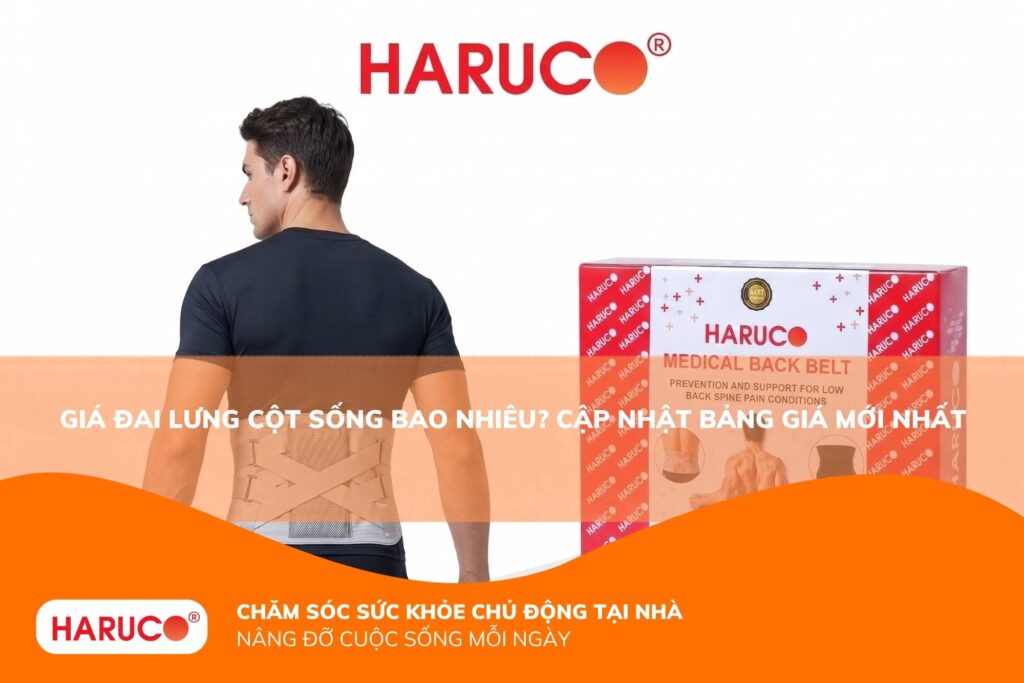 Giá đai lưng cột sống bao nhiêu? Chọn loại phù hợp