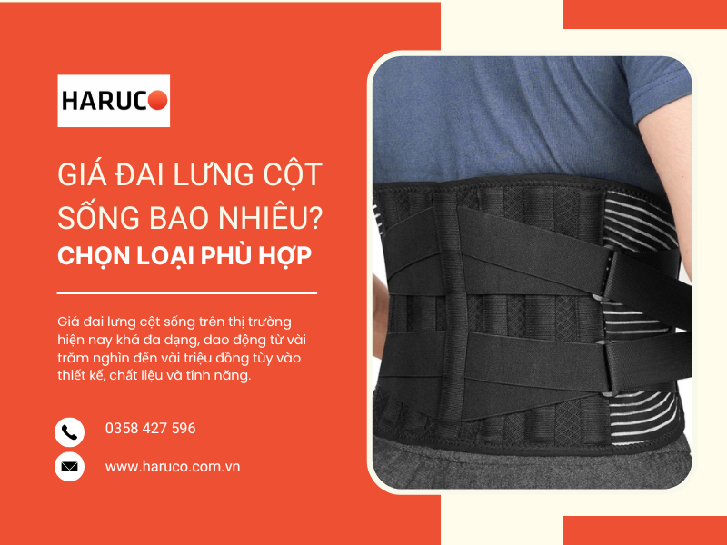 Giá đai lưng cột sống bao nhiêu? Chọn loại phù hợp