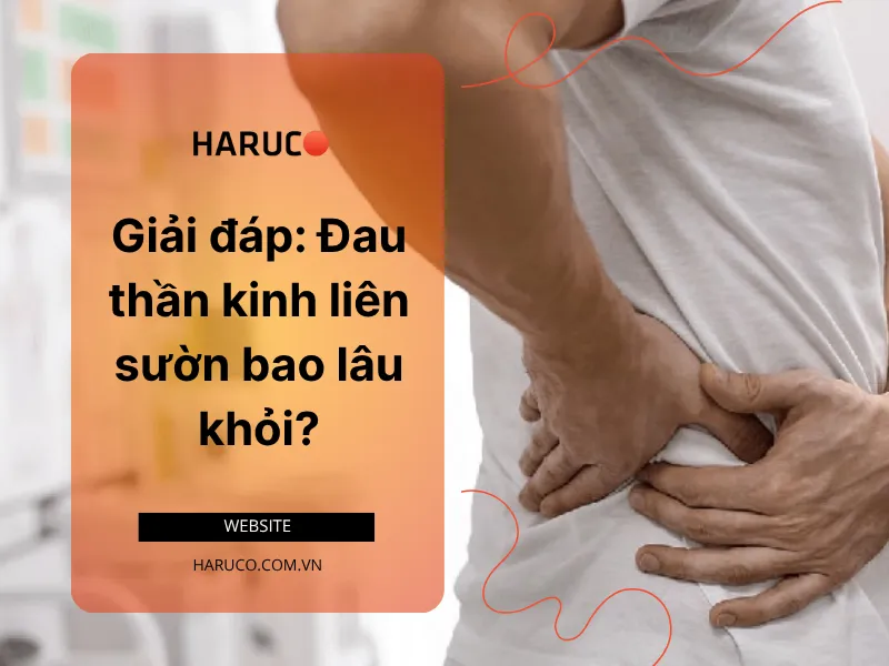 đau thần kinh liên sườn bao lâu khỏi