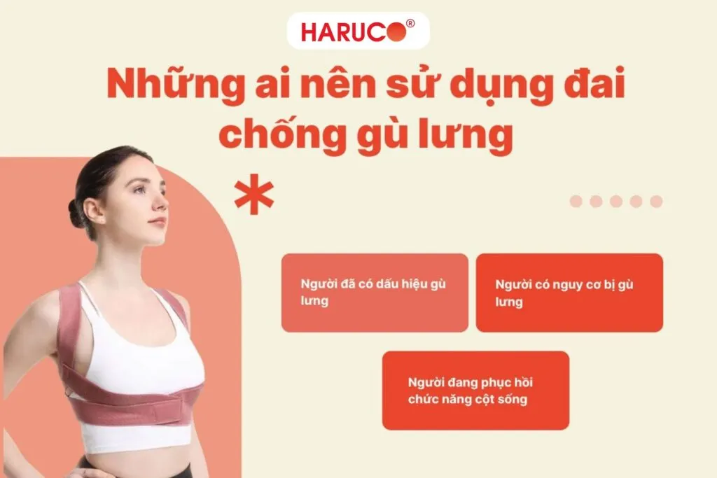 những ai có nên dùng đai chống gù lưng