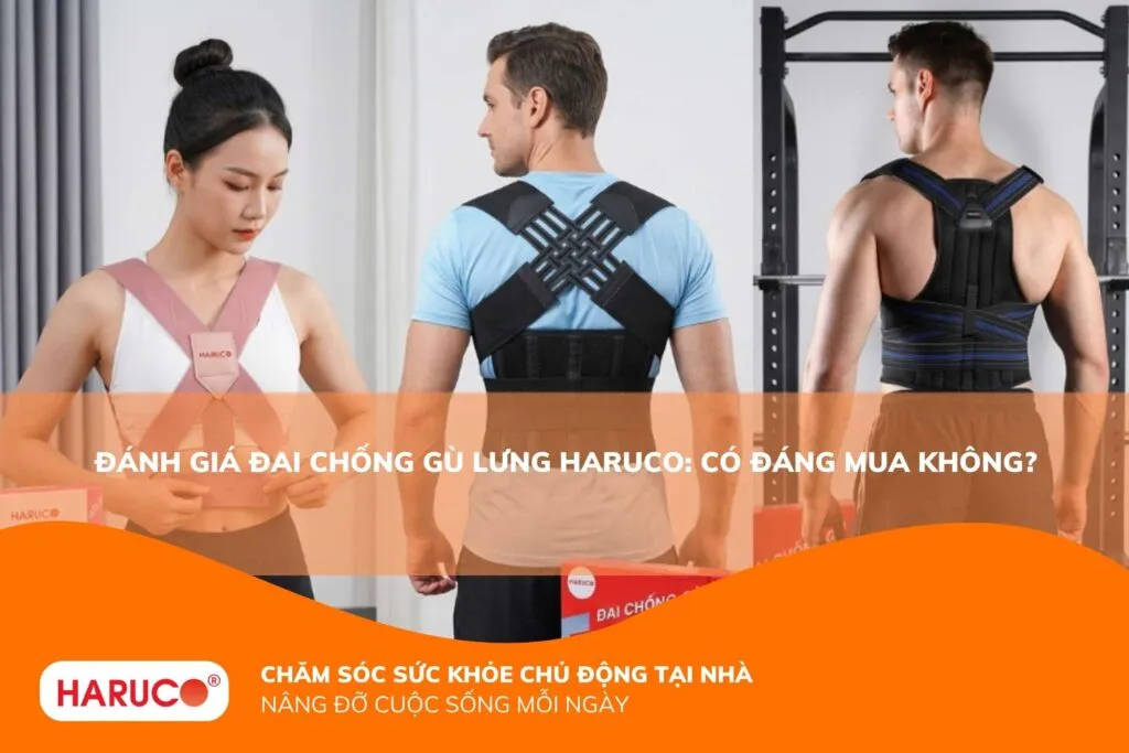 Đánh giá đai chống gù lưng Haruco: Có đáng mua không?