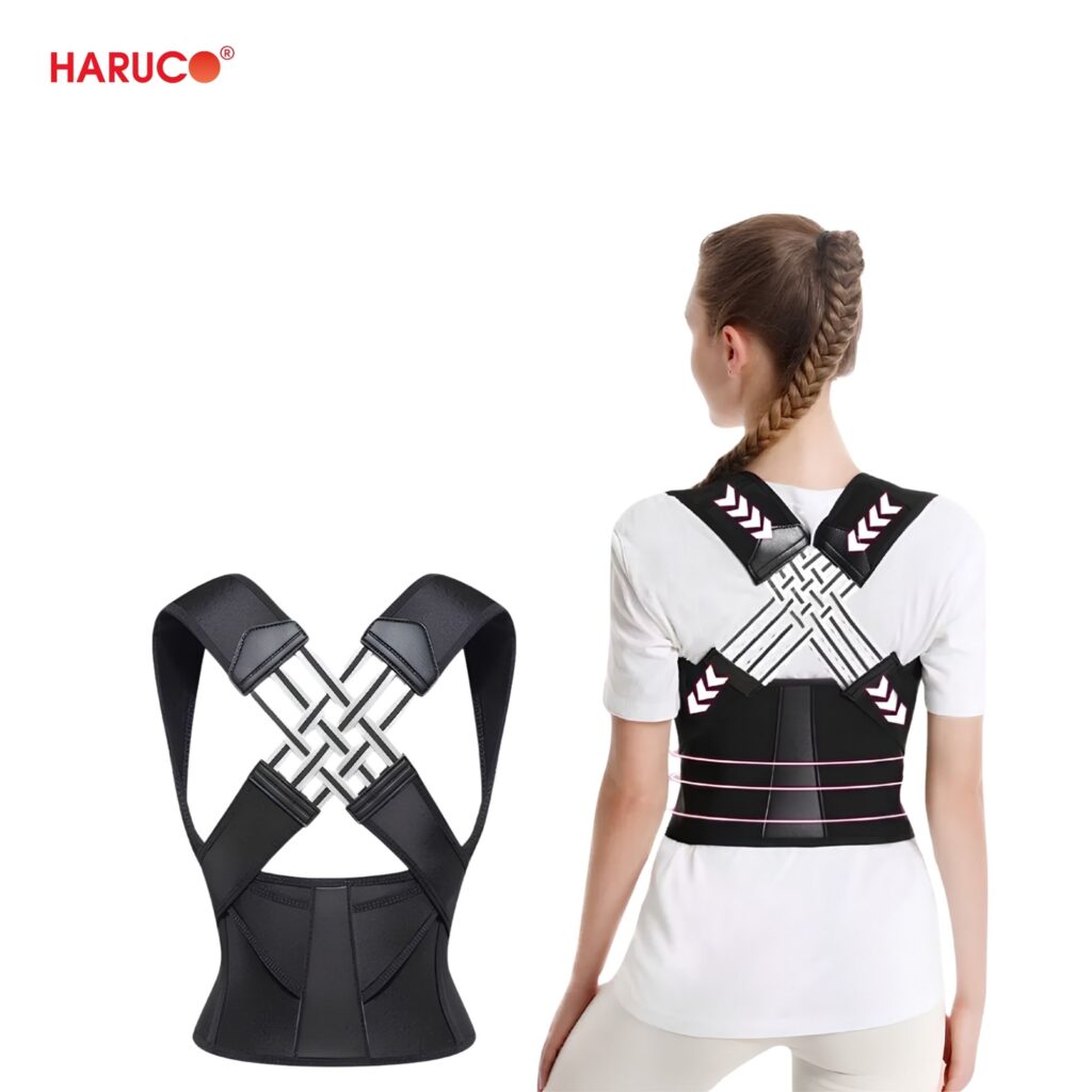 review đai chống gù lưng Haruco HR-06-2