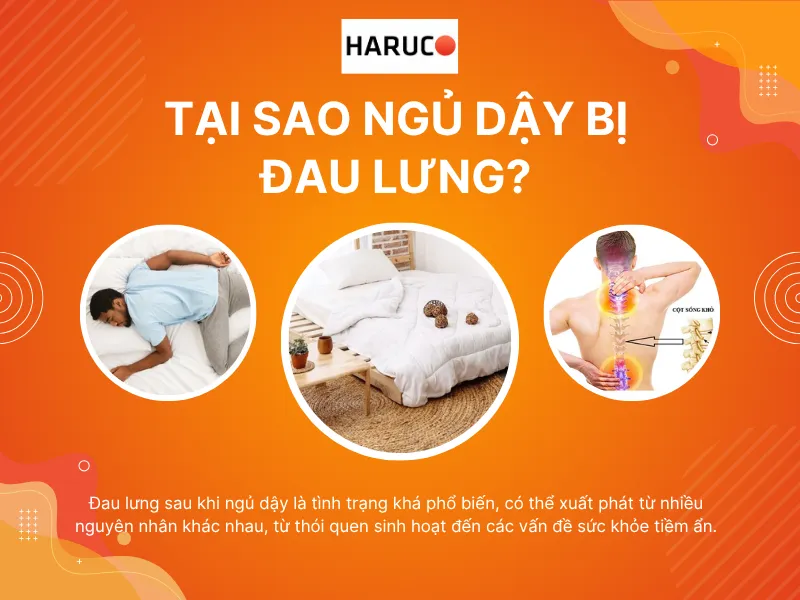 tại sao ngủ dậy bị đau lưng