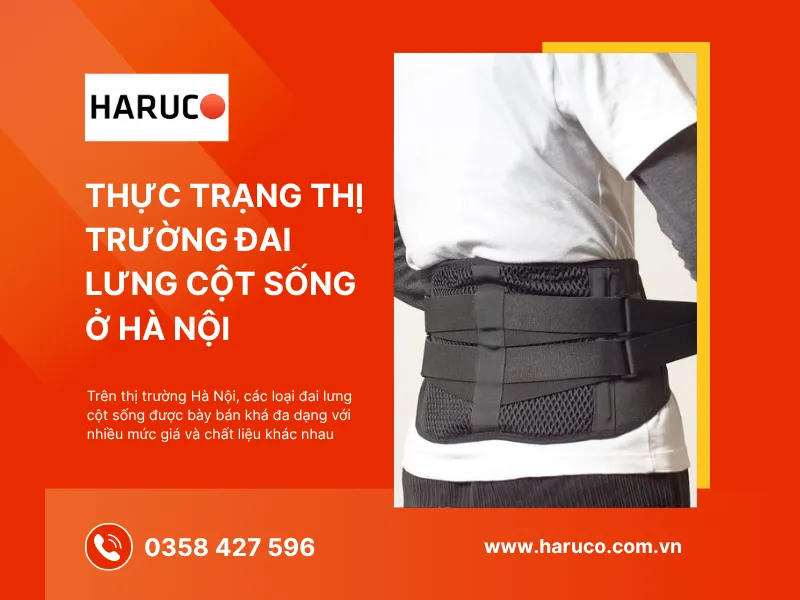 Mua đai lưng cột sống ở Hà Nội