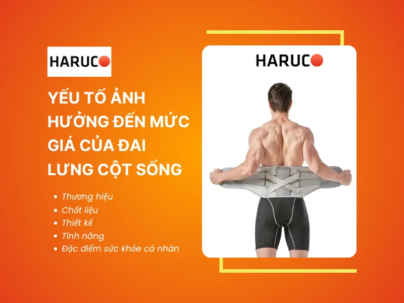 giá đai lưng cột sống bao nhiêu