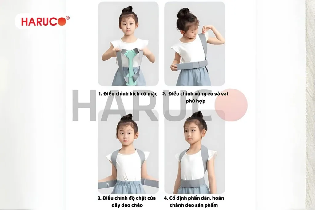 có nên đeo đai chống gù lưng cho trẻ