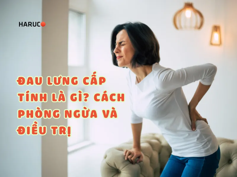 đau lưng cấp tính 