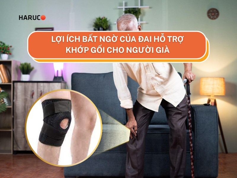 Lợi ích bất ngờ của đai hỗ trợ khớp gối cho người già