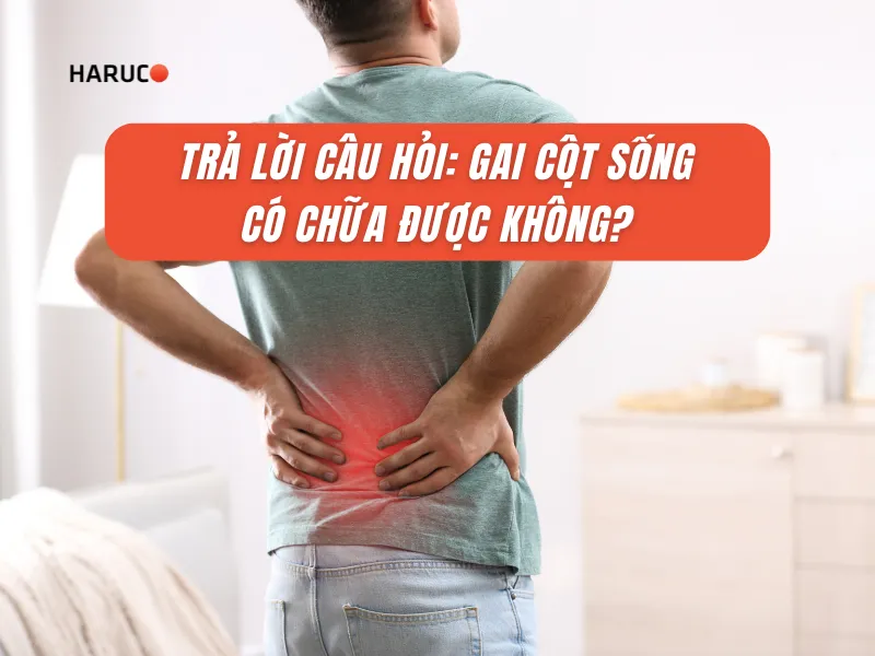Gai cột sống có chữa được không