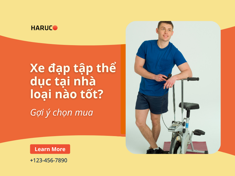 Xe đạp tập thể dục tại nhà loại nào tốt? Gợi ý chọn mua