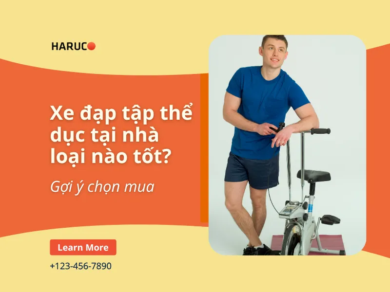xe đạp tập thể dục tại nhà loại nào tốt
