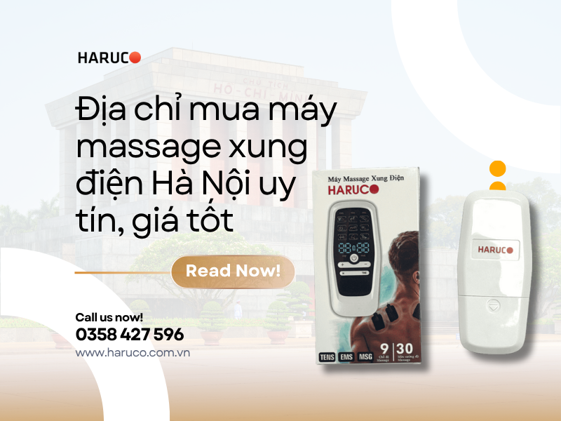 Địa chỉ mua máy massage xung điện Hà Nội uy tín, giá tốt