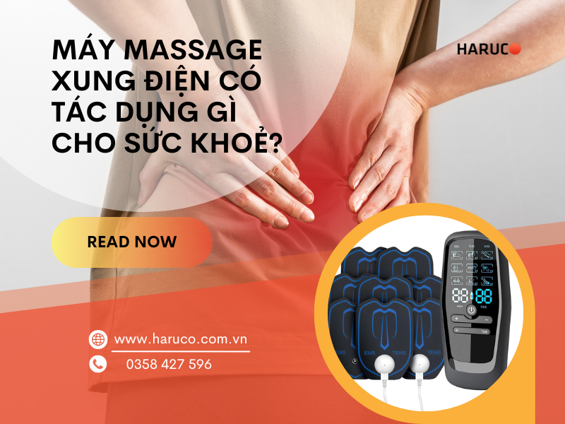 Máy massage xung điện có tác dụng gì cho sức khoẻ?