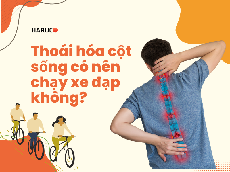 Thoái hóa cột sống có nên chạy xe đạp không?