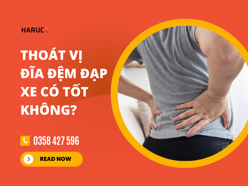 Thoát vị đĩa đệm đạp xe có tốt không?