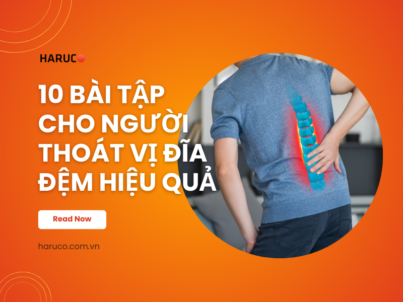 10 bài tập cho người thoát vị đĩa đệm hiệu quả
