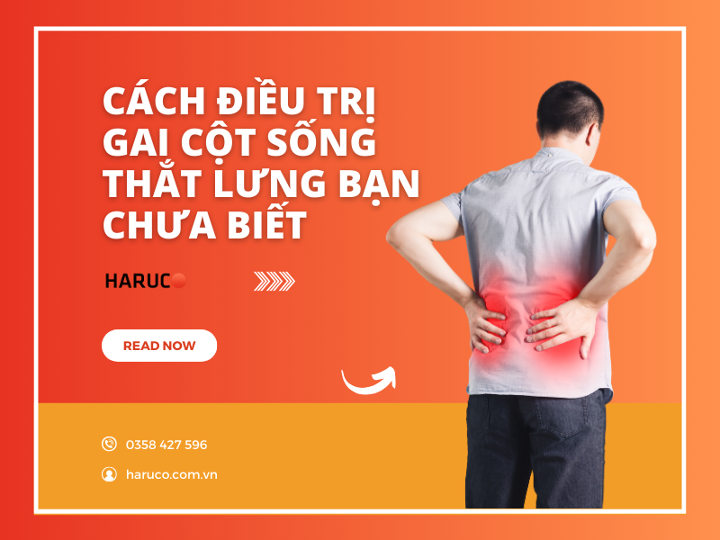 Cách điều trị gai cột sống thắt lưng bạn chưa biết