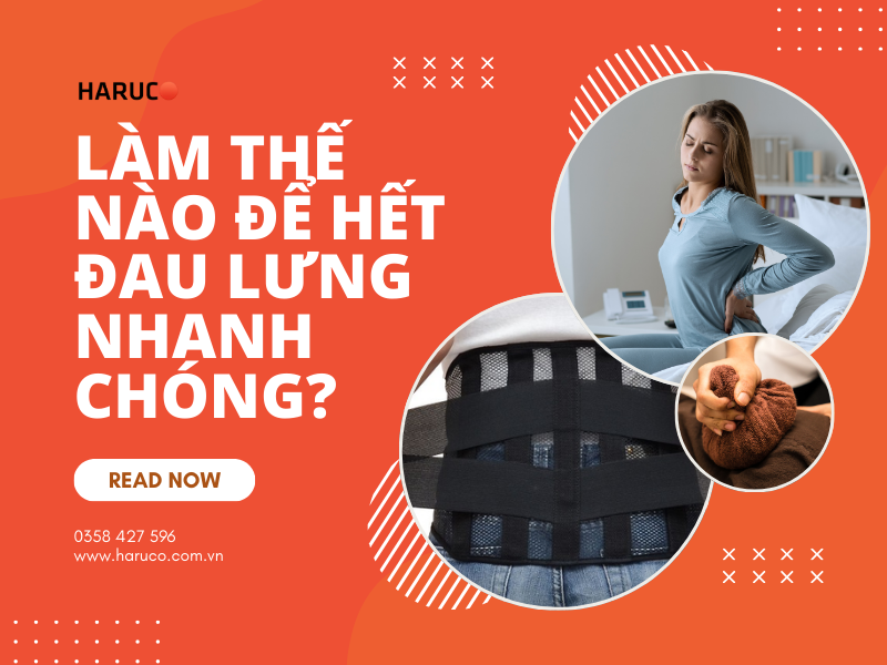 Làm thế nào để hết đau lưng nhanh chóng?