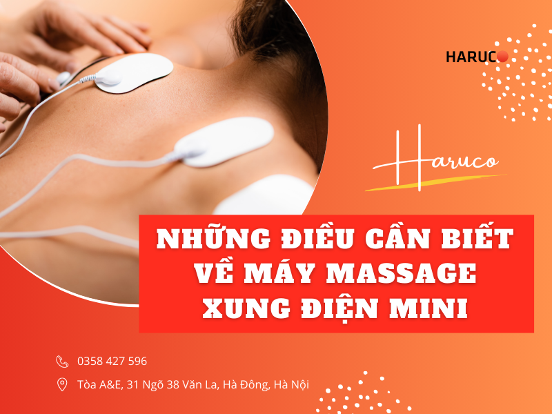 Những điều cần biết về máy massage xung điện mini