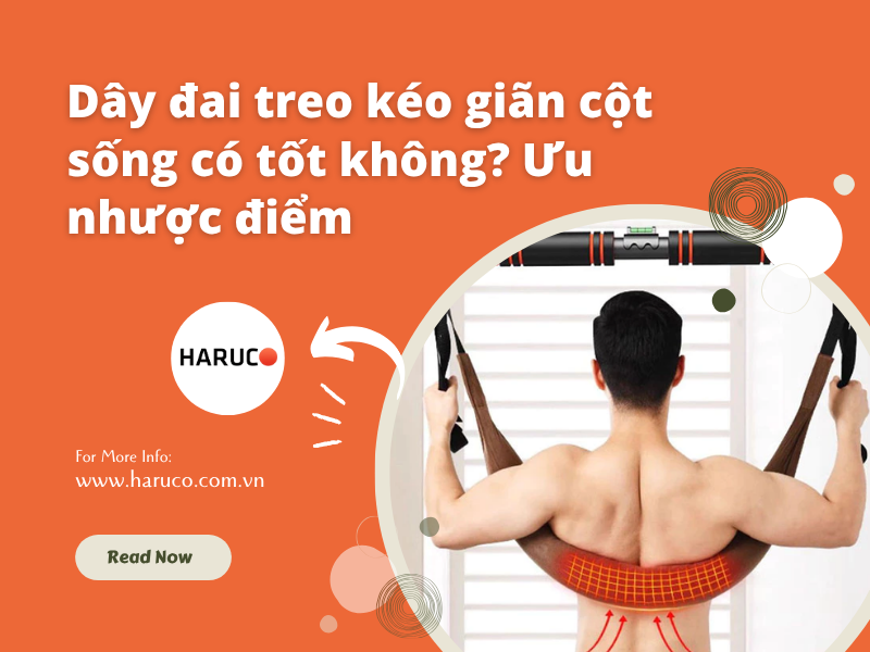 Dây đai treo kéo giãn cột sống có tốt không? Ưu nhược điểm