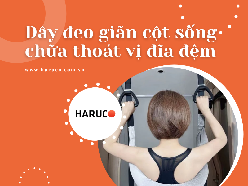 Dây đeo giãn cột sống chữa thoát vị đĩa đệm