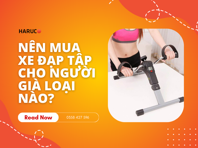 Nên mua xe đạp tập cho người già loại nào?
