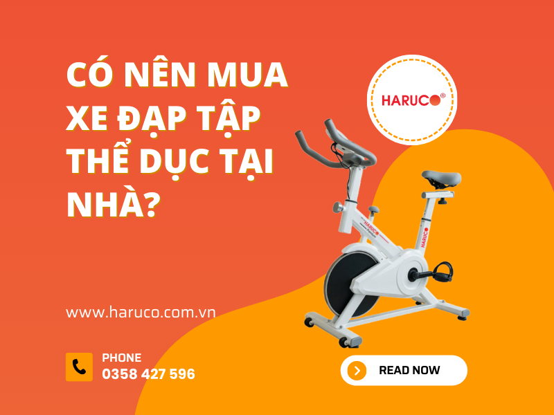 Có nên mua xe đạp tập thể dục tại nhà?
