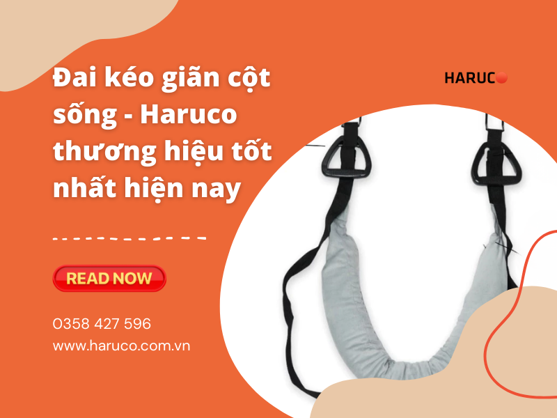Đai kéo giãn cột sống – Haruco thương hiệu tốt nhất hiện nay