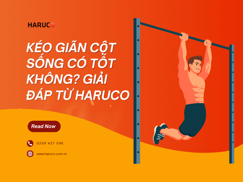 Kéo giãn cột sống có tốt không? Giải đáp từ Haruco