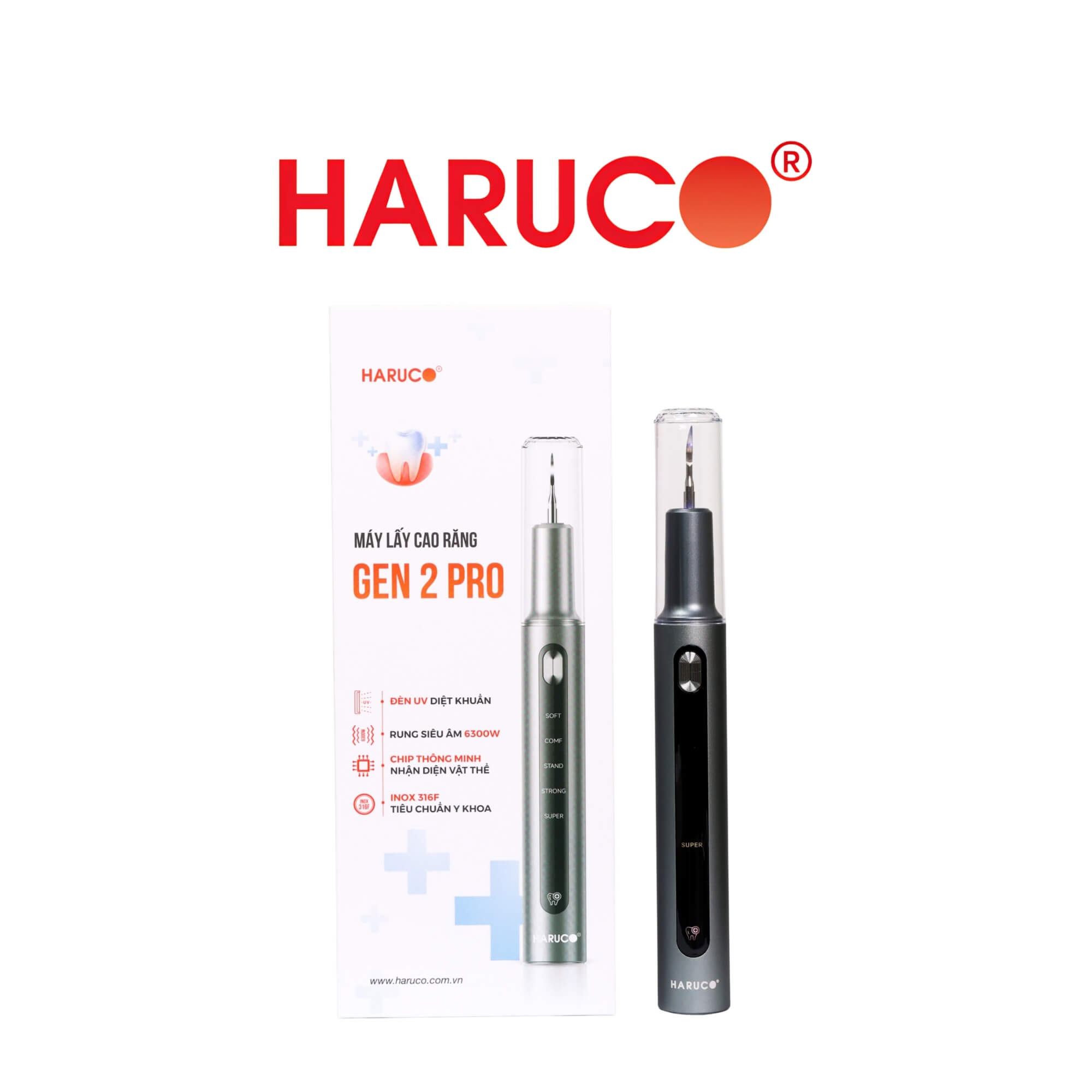 Máy lấy cao răng gen 2 pro Haruco HRC-03-2