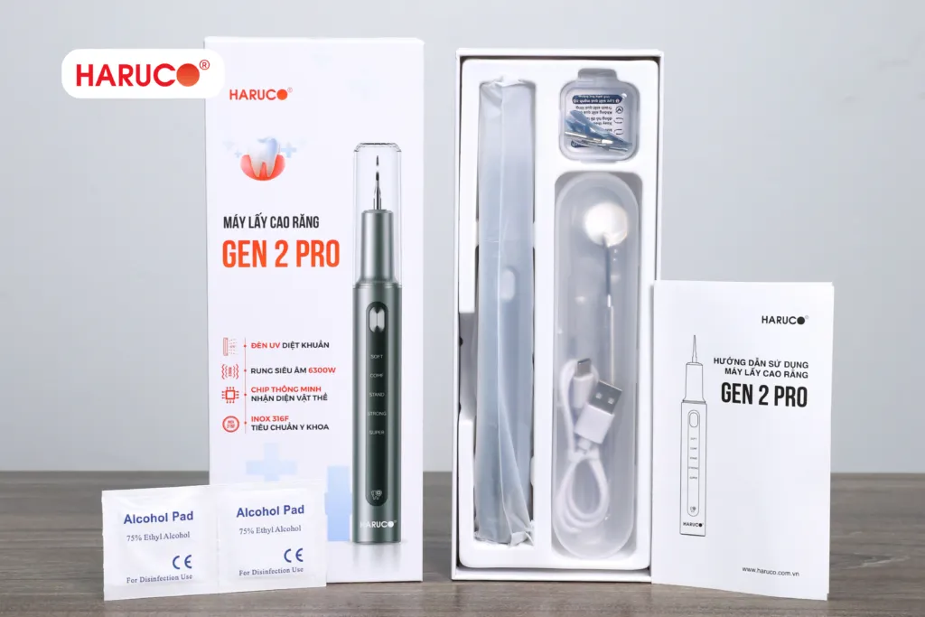 Máy lấy cao răng gen 2 pro Haruco HRC-03-2