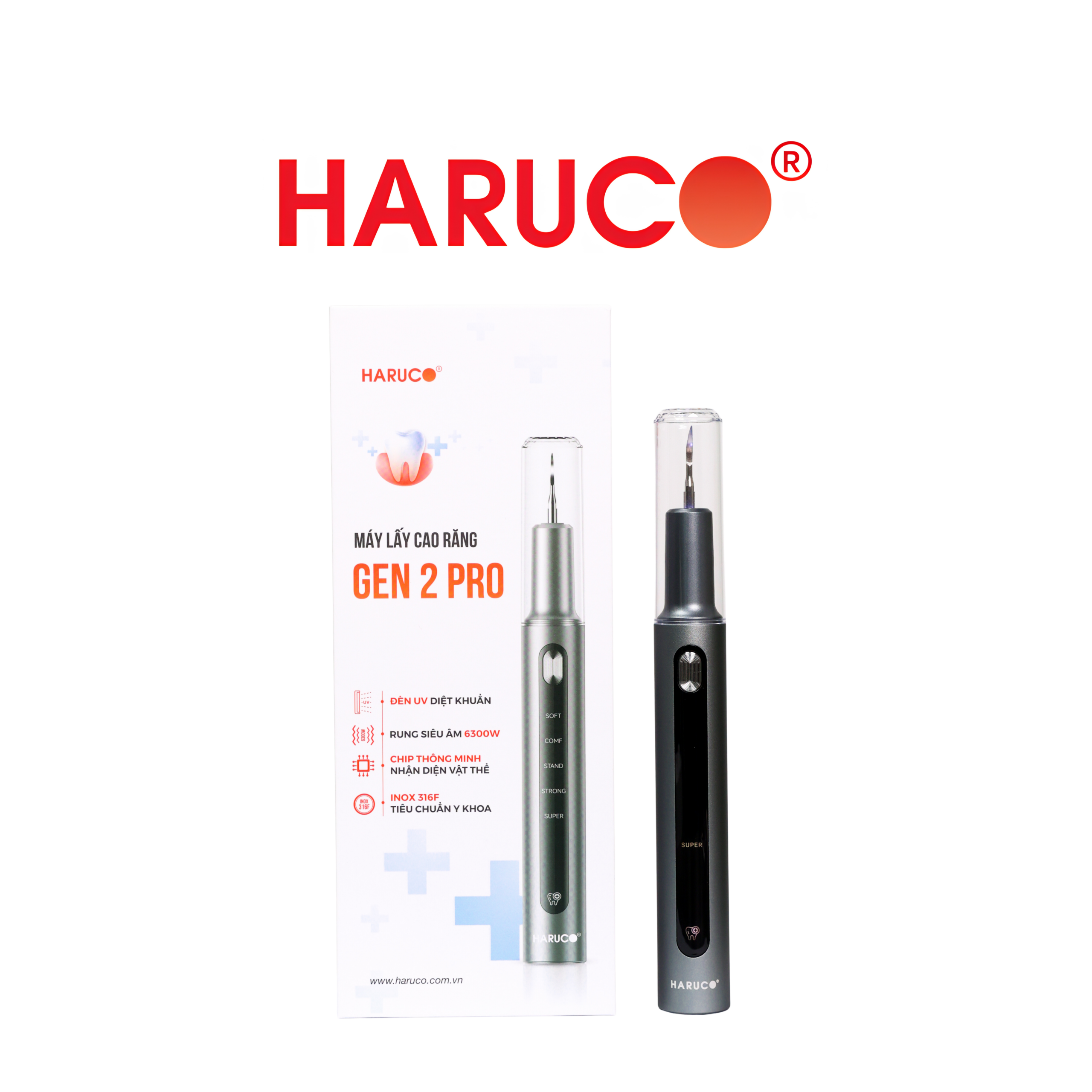Máy lấy cao răng gen 2 pro Haruco HRC-03-2