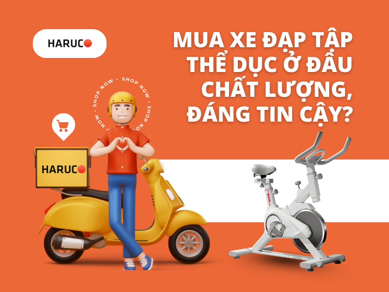 Mua xe đạp tập thể dục ở đâu chất lượng, đáng tin cậy?