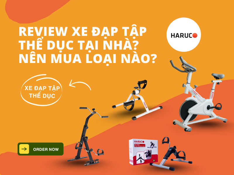 Review xe đạp tập thể dục tại nhà? Nên mua loại nào?
