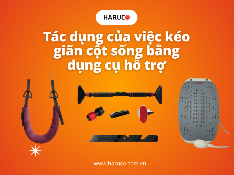 Tác dụng của việc kéo giãn cột sống bằng dụng cụ hỗ trợ