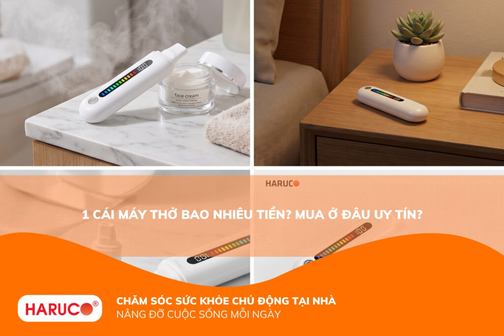 1 cái máy thở bao nhiêu tiền? Mua ở đâu uy tín?