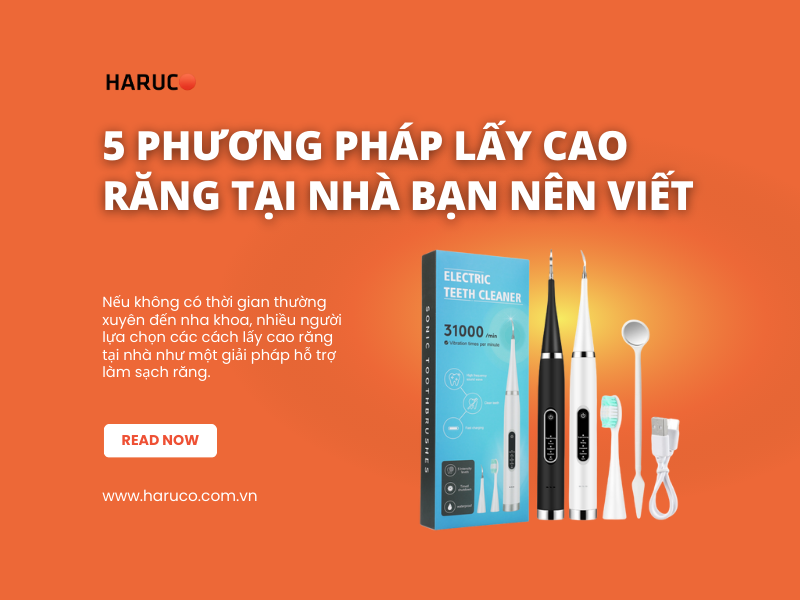 5 phương pháp lấy cao răng tại nhà bạn nên viết