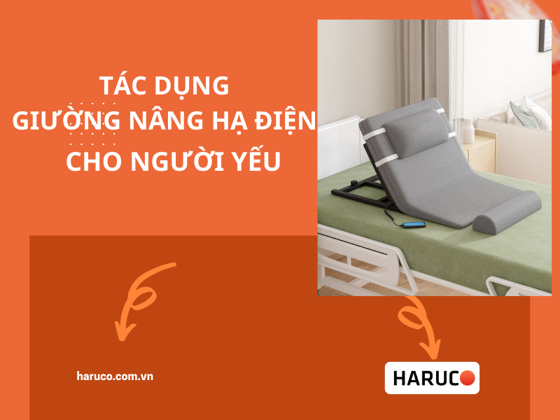 7 tác dụng giường nâng hạ điện cho người yếu mang lại