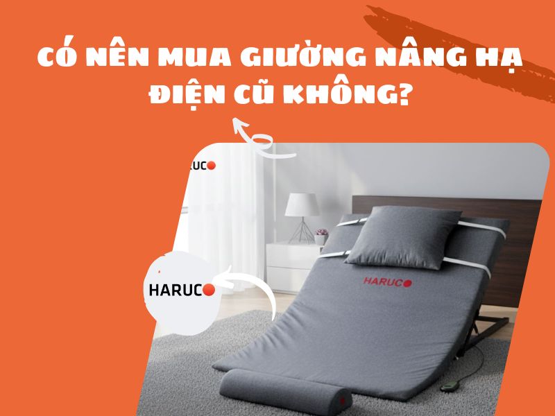 Có nên mua giường nâng hạ điện cũ không? Những rủi ro thường gặp