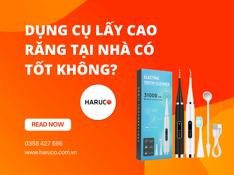 Dụng cụ lấy cao răng tại nhà có tốt không?