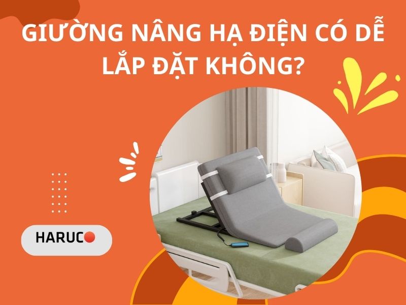Giường nâng hạ điện có dễ lắp đặt không? Hướng dẫn chi tiết