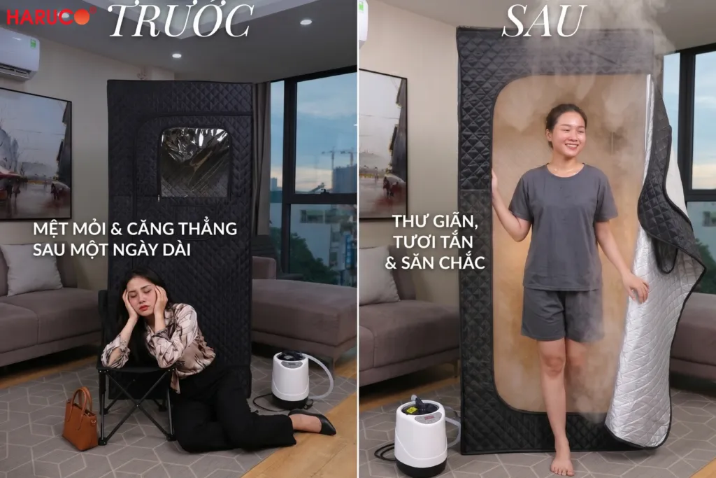 Tác dụng của lều xông hơi tại nhà Haruco HRC-99-8