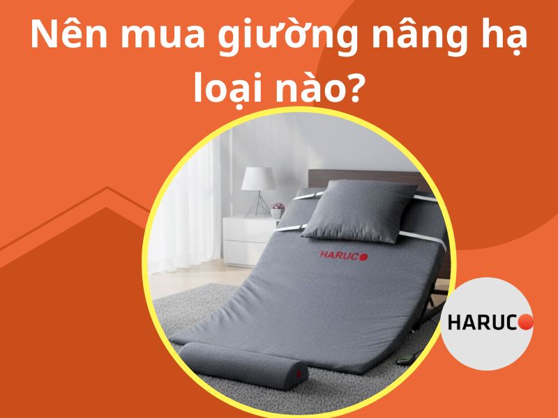 Mách bạn nên mua giường nâng hạ loại nào?
