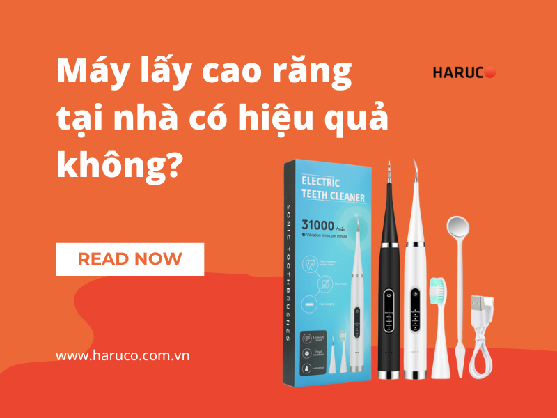 Máy lấy cao răng tại nhà có hiệu quả không?
